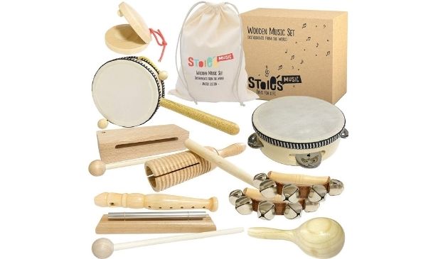 Stoie's Wooden Music Set