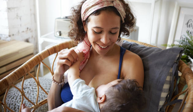 Breastfeeding mum