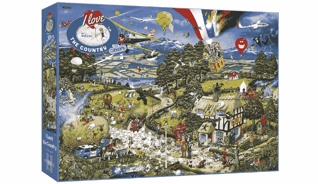 I Love the Country jigsaw puzzle