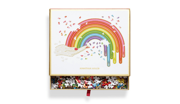 Jonathan Adler rainbow puzzle