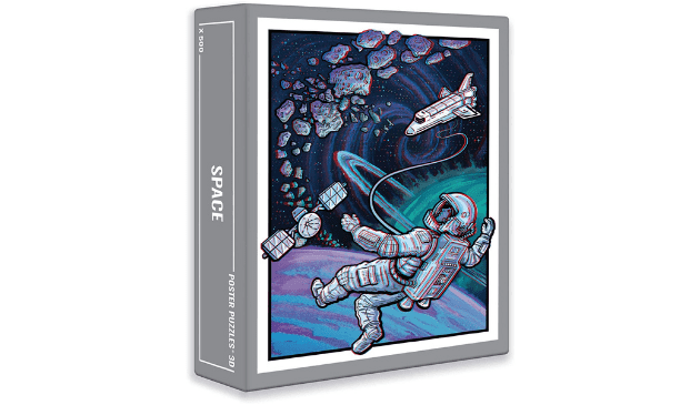 Space 3D jigsaw puzzle by Cloudberries
