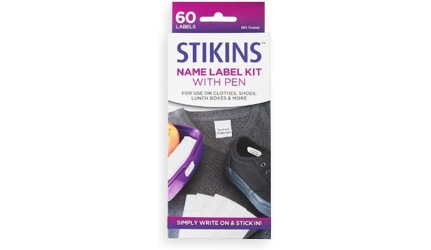 Stikins school uniform labels