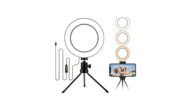 Desktop ring light