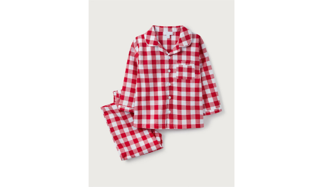 The White Company gingham pyjamas