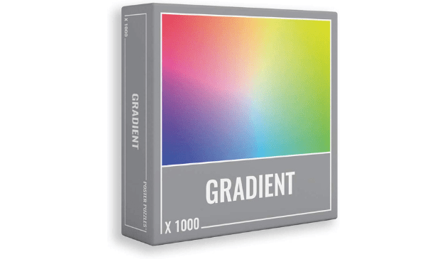 Gradient jigsaw puzzle by Cloudberries