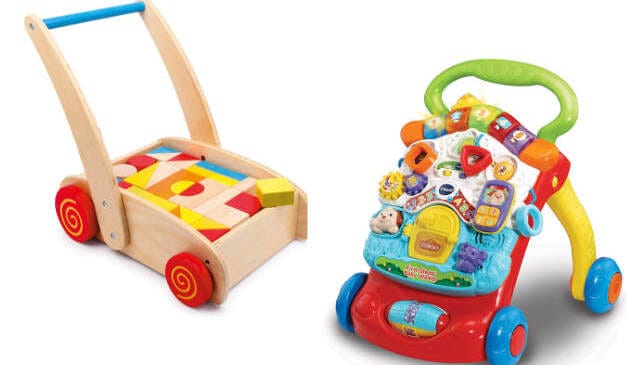 Vtech婴儿学步车和Brick Trolley