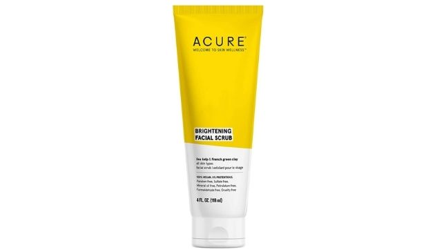 acure facial scrub