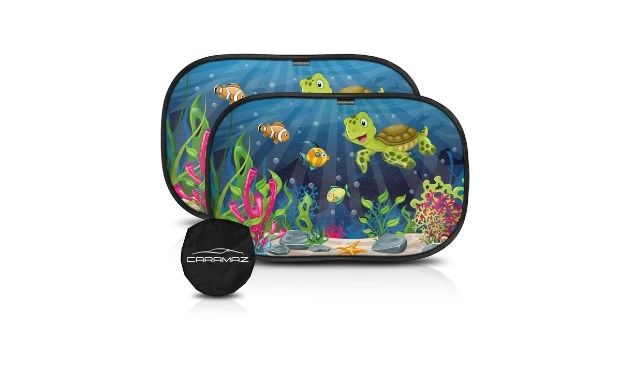 caramaz turtle car sunshades