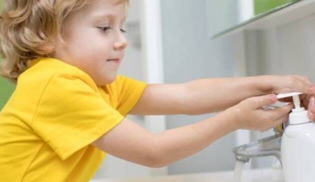 Child Hand Washing