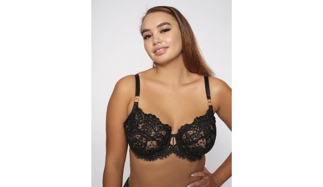 woman in fiercely sexy bra