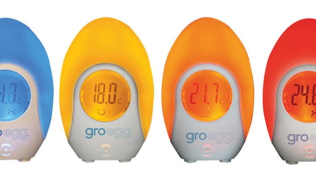 Thermometer for a baby