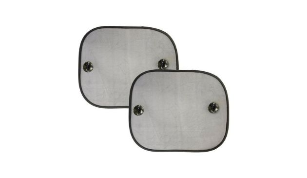 two halfords pop-up car sunshades