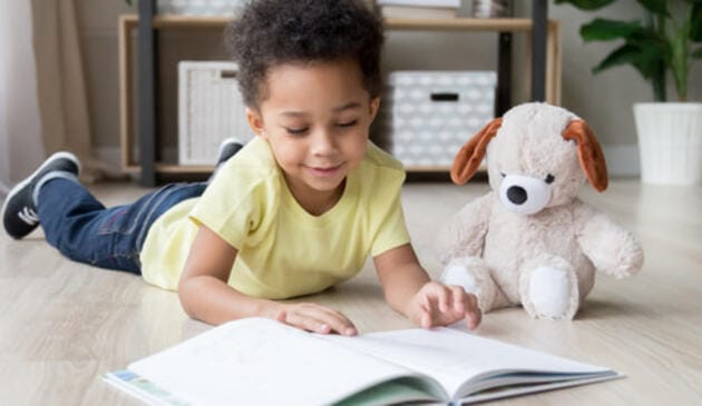 Little Boy Reading