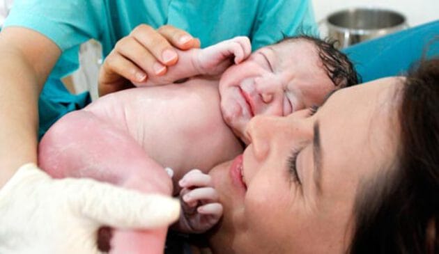 Mother newborn baby hospital