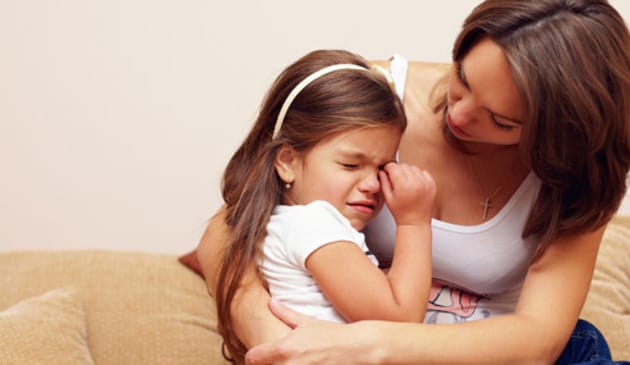 Mum with Crying Child