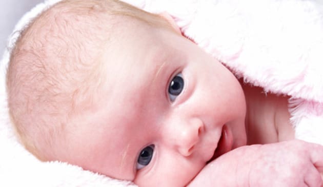 One-month-old baby