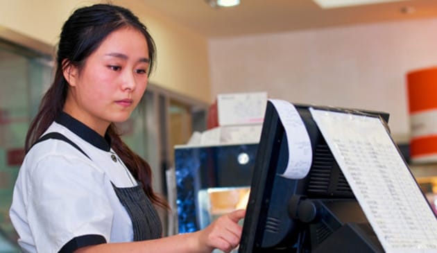 Teen Waitress