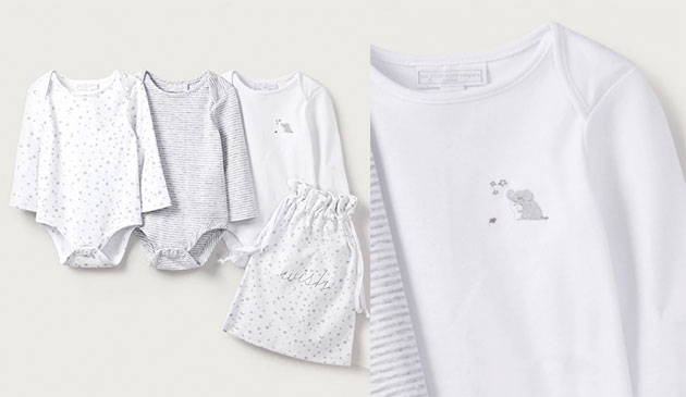 White Company baby suits