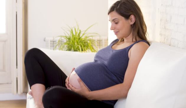 Full term pregnant