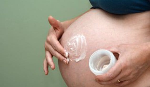 Pregnancy bump cream